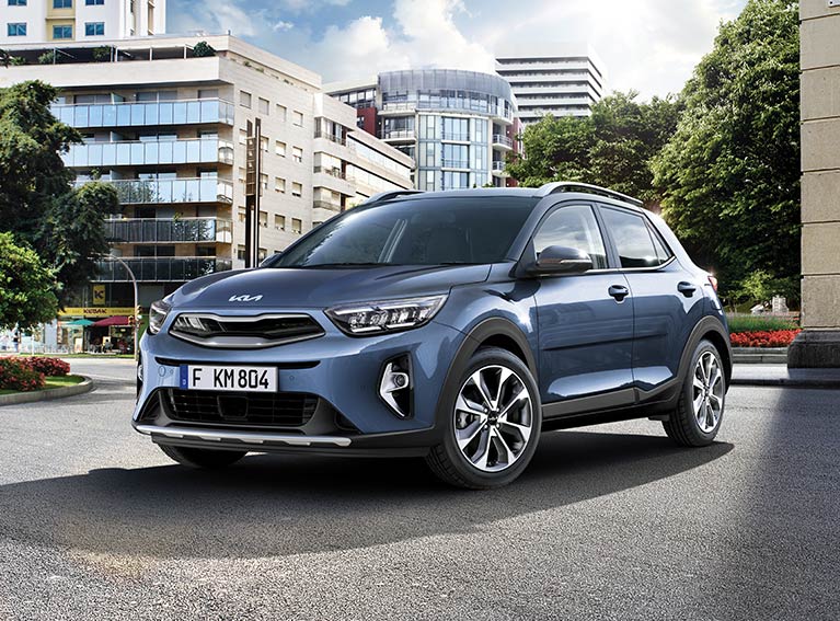 Kia Stonic in der Stadt